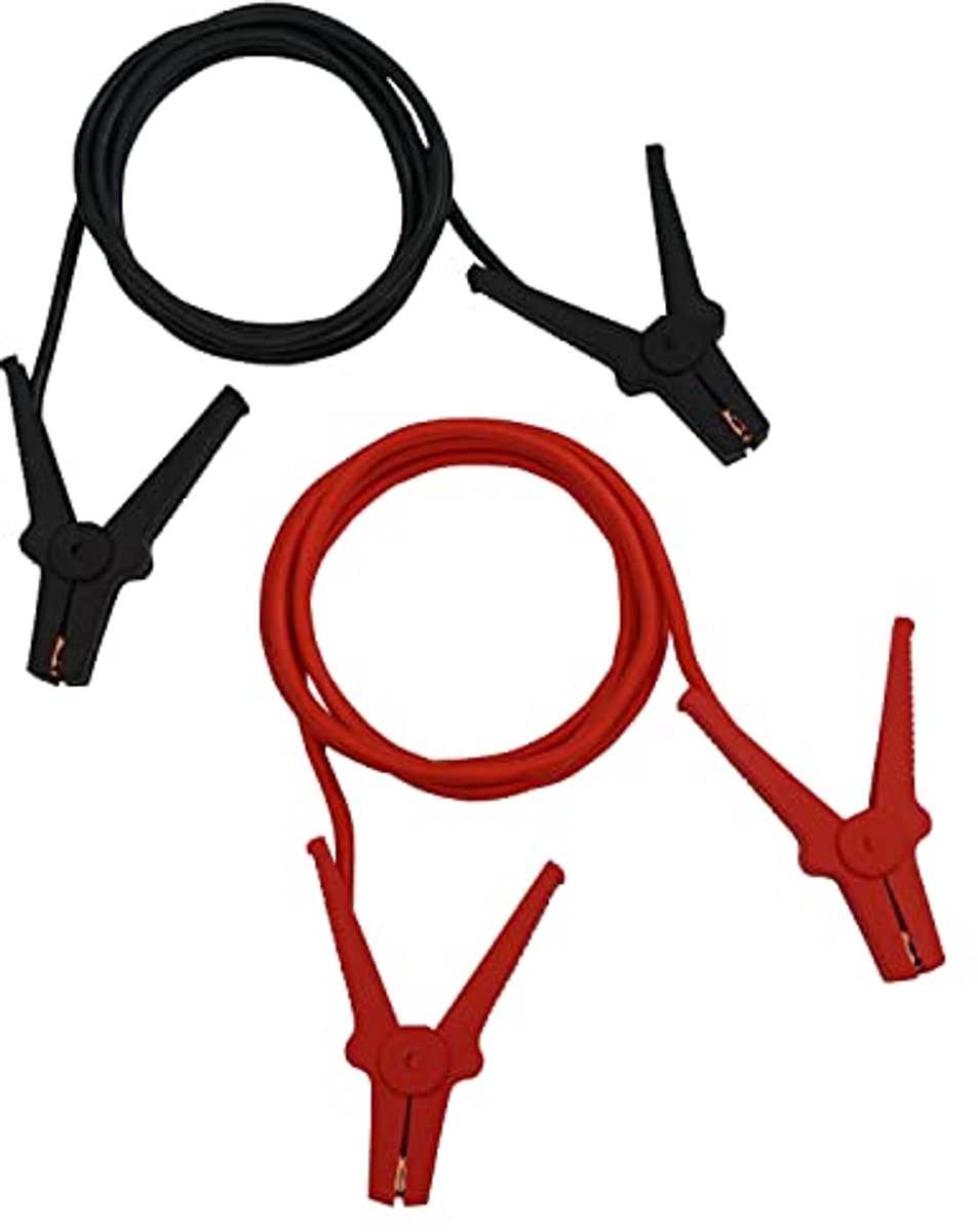 Startkabel 16 mm2 - 3 meter lengte met draagtas voor benzinemotoren