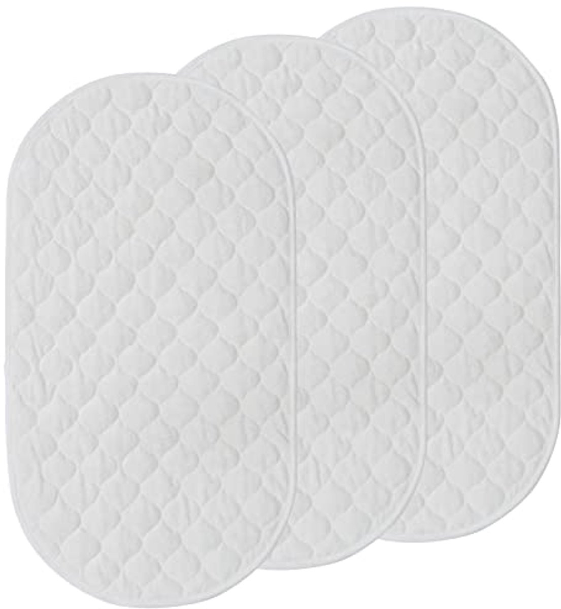 Image of Aankleedkussen voeringen 3 stuks - Gewatteerd, waterdicht en wasbaar voor babycomfort