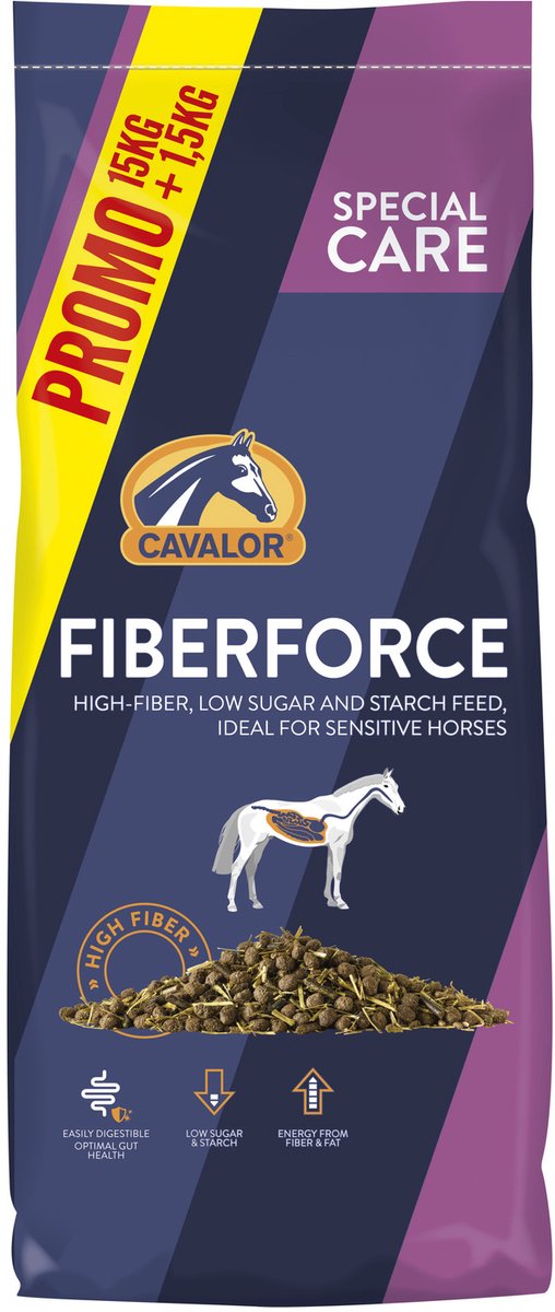Cavalor Fiberforce Promo - Paardenvoer - 16.5 kg