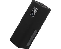kwmobile Siliconen powerbank hoes voor CUKTECH Power Bank 20000mAh (PB200) case - battery case - Powerbank beschermhoes in zwart
