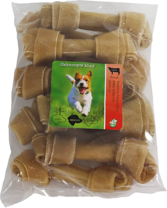 Kluif Geknoopt 13 Cm Zak A 10 Stuks