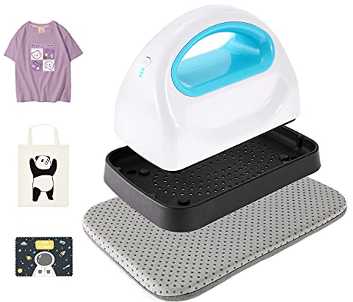 Transferpers voor T-shirts, schoenen en hoeden - Hittepers machine 18 x 10 cm - 500W
