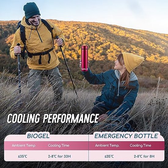 Insuline Cooler Reisetui 60H voor Geïsoleerde Geneeskunde - Compacte Medische Koelbox met Ice Packs — afbeelding 3