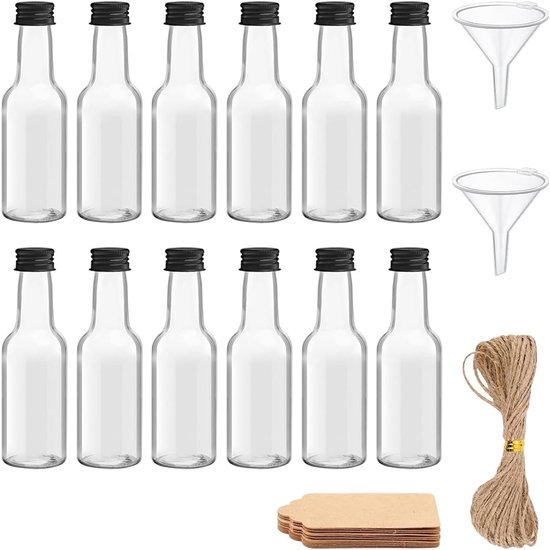 Mikken Mini Einmachglas 37 ml – kleines Schraubglas für Proben & Geschenke