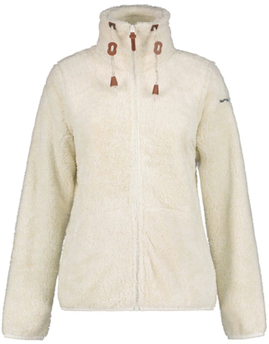 ICEPEAK colony Fleece sweater met rits dames Wit