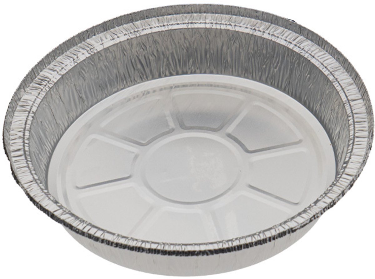 Aluminium bakje rond 450ml Ø215×50mm – 500 st/ds.