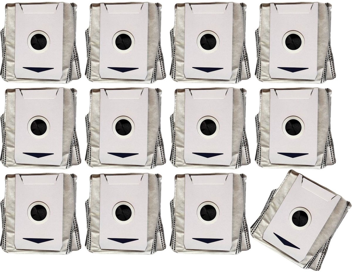Plus.Parts Ecovacs Deebot T30 (Pro) Omni en Bosch Spotless Max Stofzakken (12 Stuks, Plus.Parts® alternatief voor DDB030031) Overig