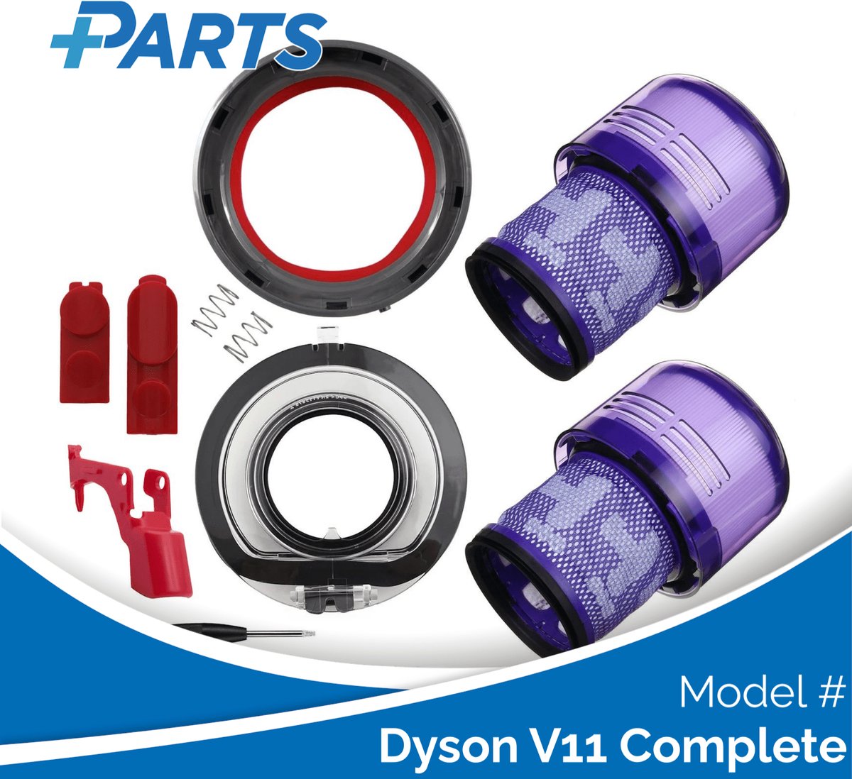 Dyson V11 Complete Onderhoudsset (Plus.Parts® alternatief voor 970013-02)