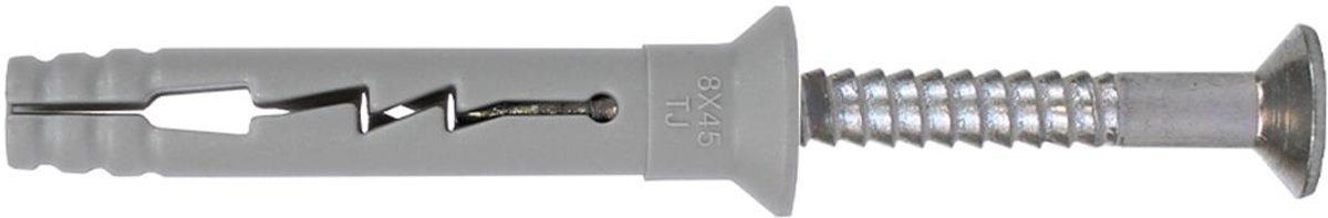 Radix - FX Pro - Nagelpluggen/Slagpluggen - Verzonken kop - 8 x 45/10mm (100 stuks)