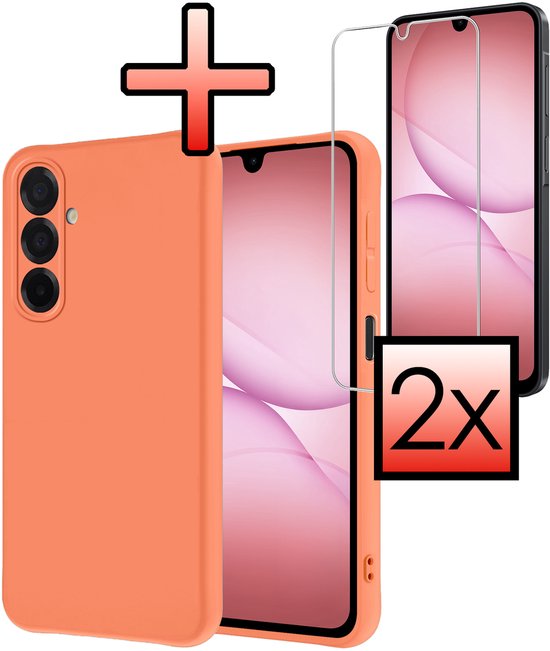 Coque de téléphone pêche avec deux protecteurs d'écran, compatible avec Samsung Galaxy A17.