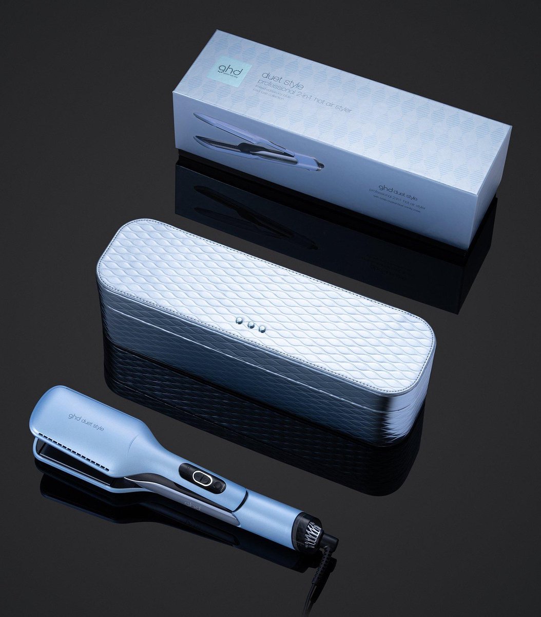 ghd - Duet Style 2-in-1 Hetelucht Stijltang - Limited Edition - Iced Luxe Collection