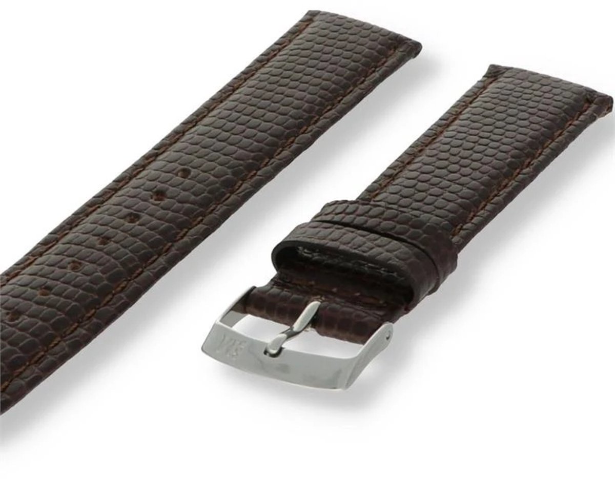 Morellato PMX032IBIZA PF horlogebandje - Leer - Donkerbruin - 14 mm