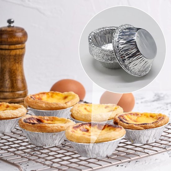 Cupcake-vormen, 24 stuks herbruikbare siliconen bakvormen, muffinvormen
