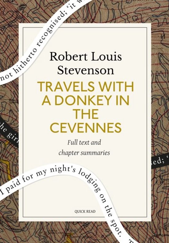 Travels with a Donkey in the Cevennes: A Quick Read edition - cover