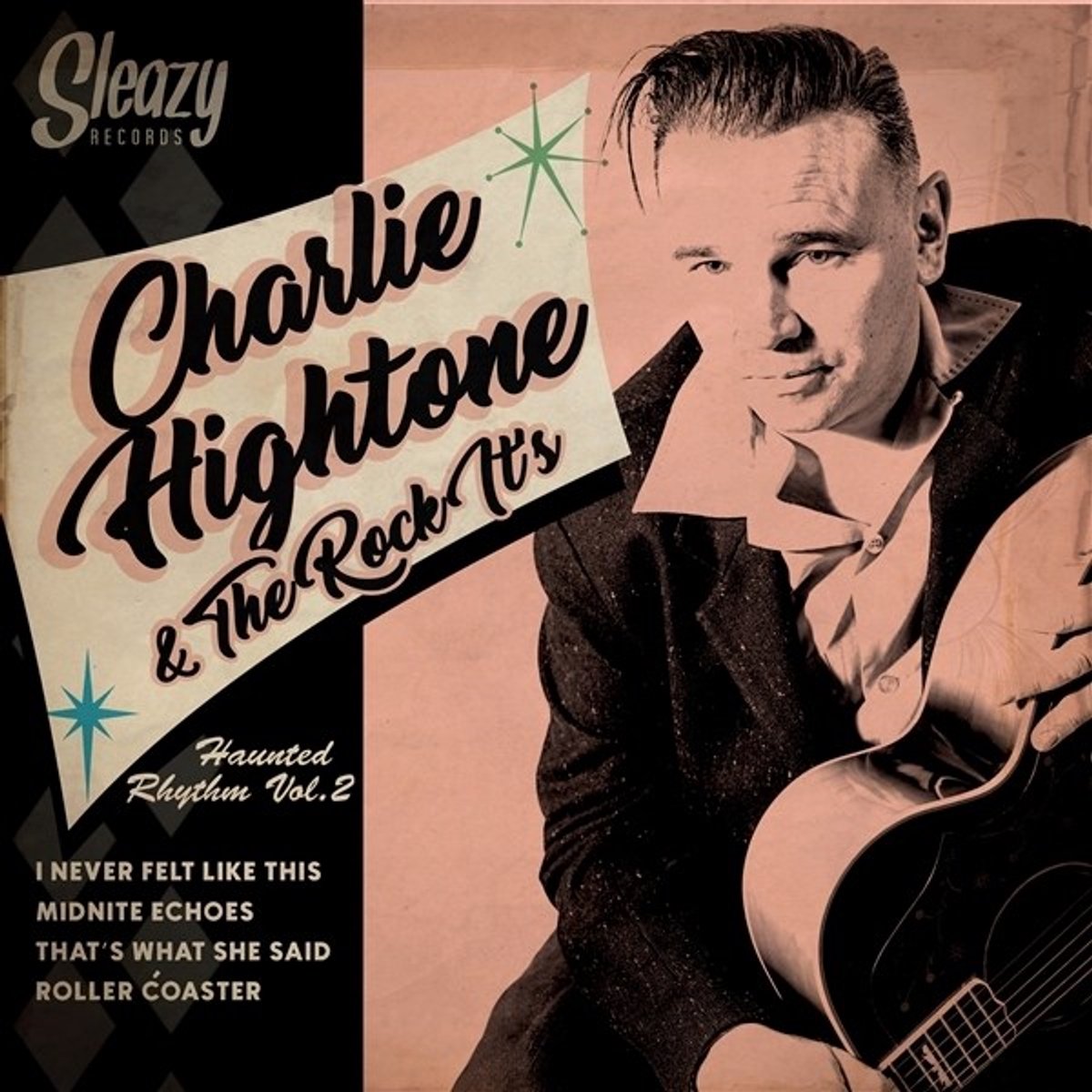 Charlie Hightone & The Rock It's - Haunted Rhythm Vol. 2 (7" Single) (Coloured Vinyl)