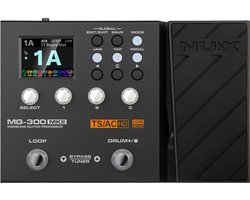 Gitaar multi-effectpedaal - NUX MG-300 MKII - Amp modeling - Looper - Drumcomputer