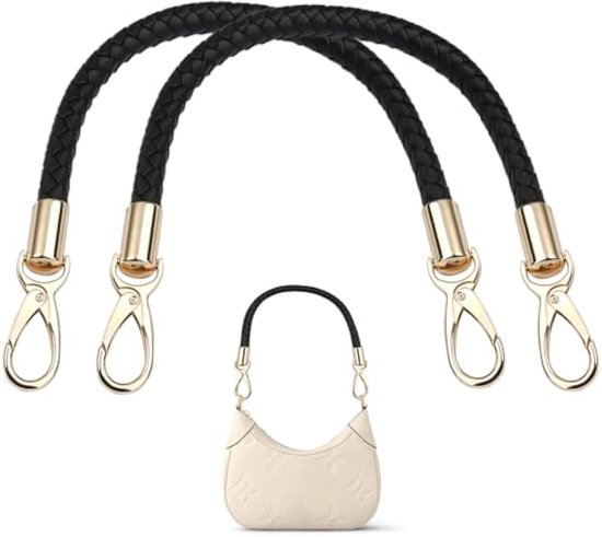 Praktische 2 handvatten 40 cm tasgrepen pu 40 cm 2 stuks voor – boodschappentas handtas tassenaccessoires