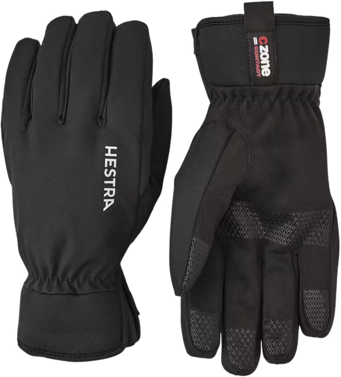 Gant De Contact Hestra CZone 5 Doigts Noir - Taille 8 - Neuf Avec étiquettes