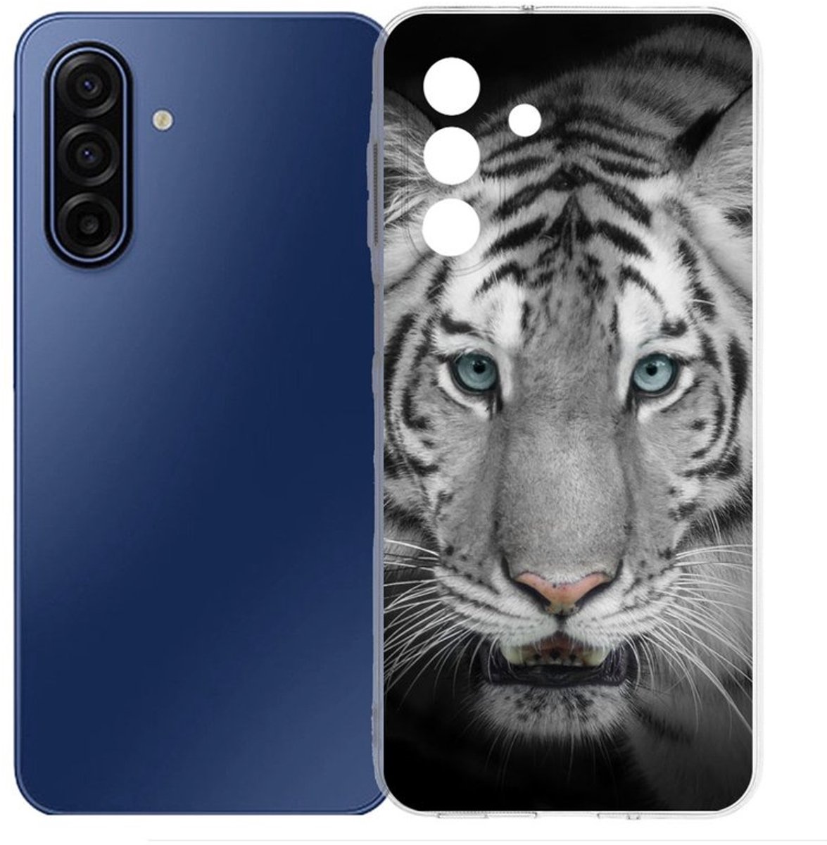 TPU Hoesje Samsung Galaxy A17 - Tijger Backcover