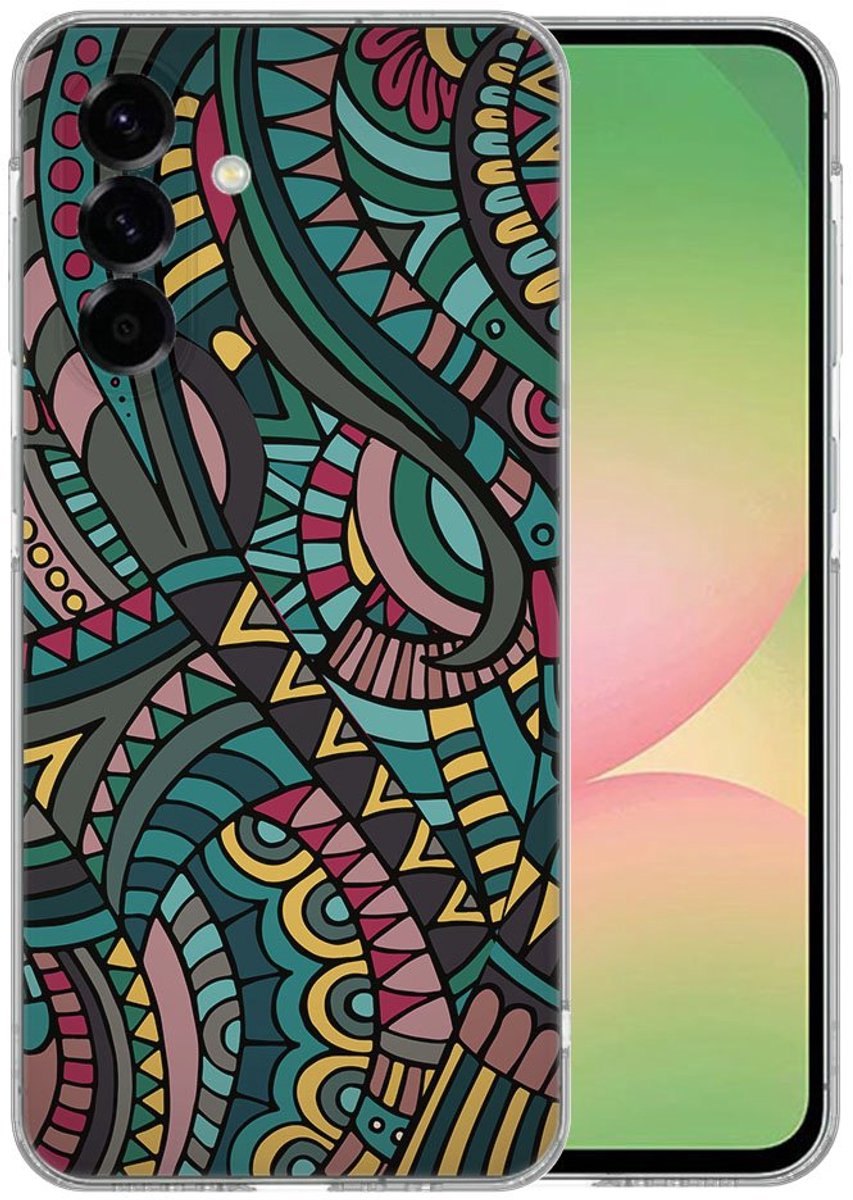 TPU Hoesje Samsung Galaxy A56 - Aztec Backcover