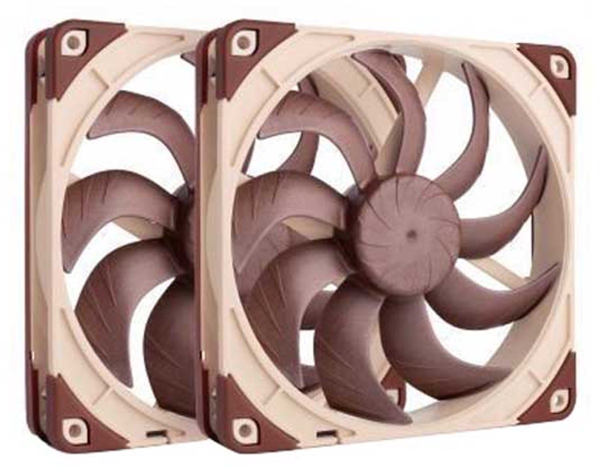 Noctua NF-A14x25 G2 PWM Sx2-PP case fan 4-pin PWM, 2 stuks