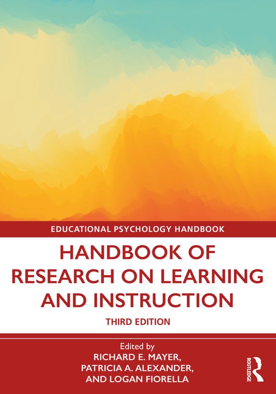 Educational Psychology Handbook- Handbook of Research on Lea ... - cover