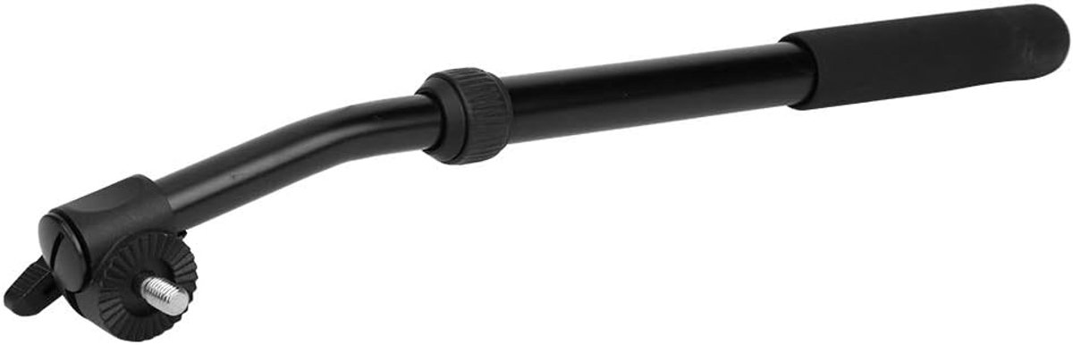 Rubber Clad Steering Handle - Black Metal Steering Head - Stretch Translation Handle - EI-717AH PTH1H - Hydraulic Pressure Ball Head
