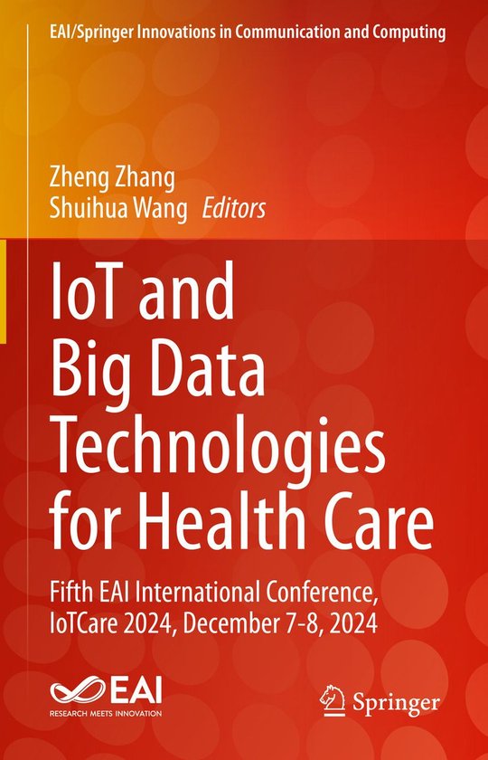Springer Nature Proceedings excluding Computer Science - IoT ... - cover
