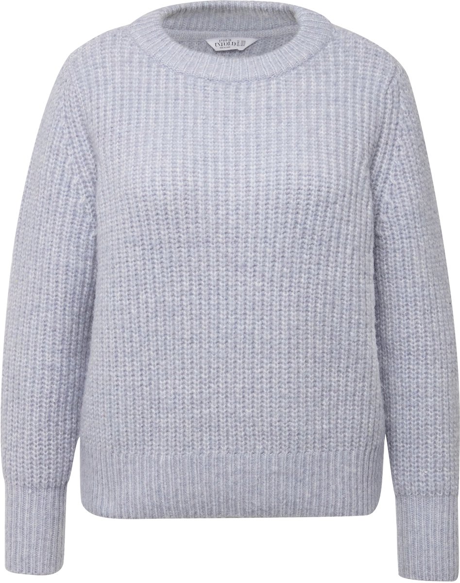 Grote Maten Pullover, Dames, blauw, Maat: 46/48, Polyester, Studio Untold