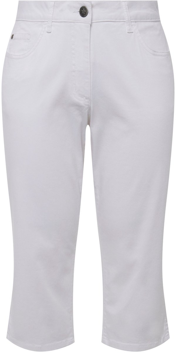 Angel of Style - Dames - 3/4-capri-jeans Carrie stretchcomfort 5-pocket - Sneeuwwit - Maat 46
