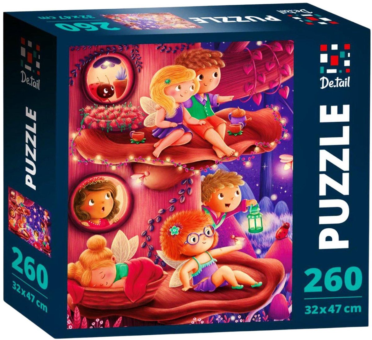 Puzzle 260 Leśne Miasteczko DT200-06 - Puzzel 260 Bosstadje DT200-06