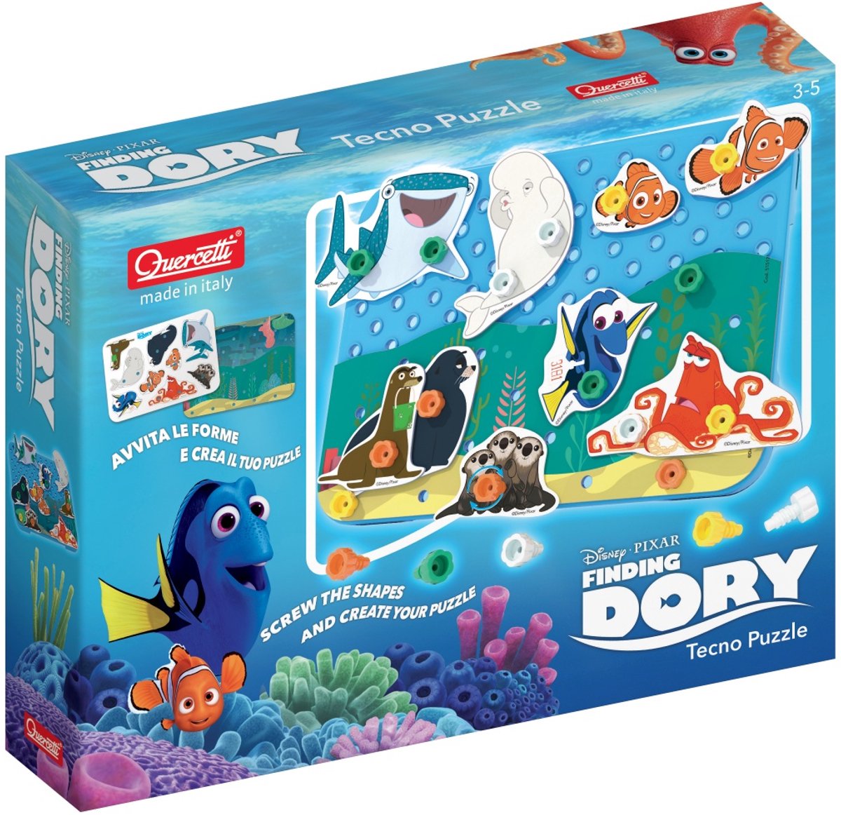 Puzzle Tecno Gdzie jest Dory - Puzzel Tecno Waar is Dory