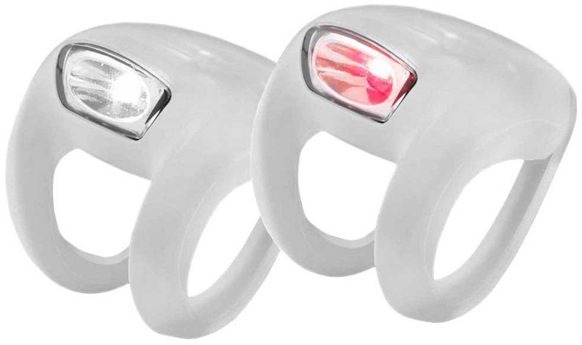 Knog Frog Strobe Lichtset Wit 8.5 / 2.5 Lumens