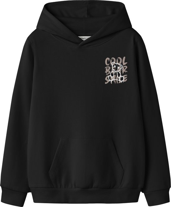 NAME IT - NKMKEMUEL LS SWE WH BRU BOX PS - Jongens - Sweaters