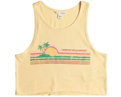 Billabong Lover Boy Top Zonder Mouwen Geel M Vrouw