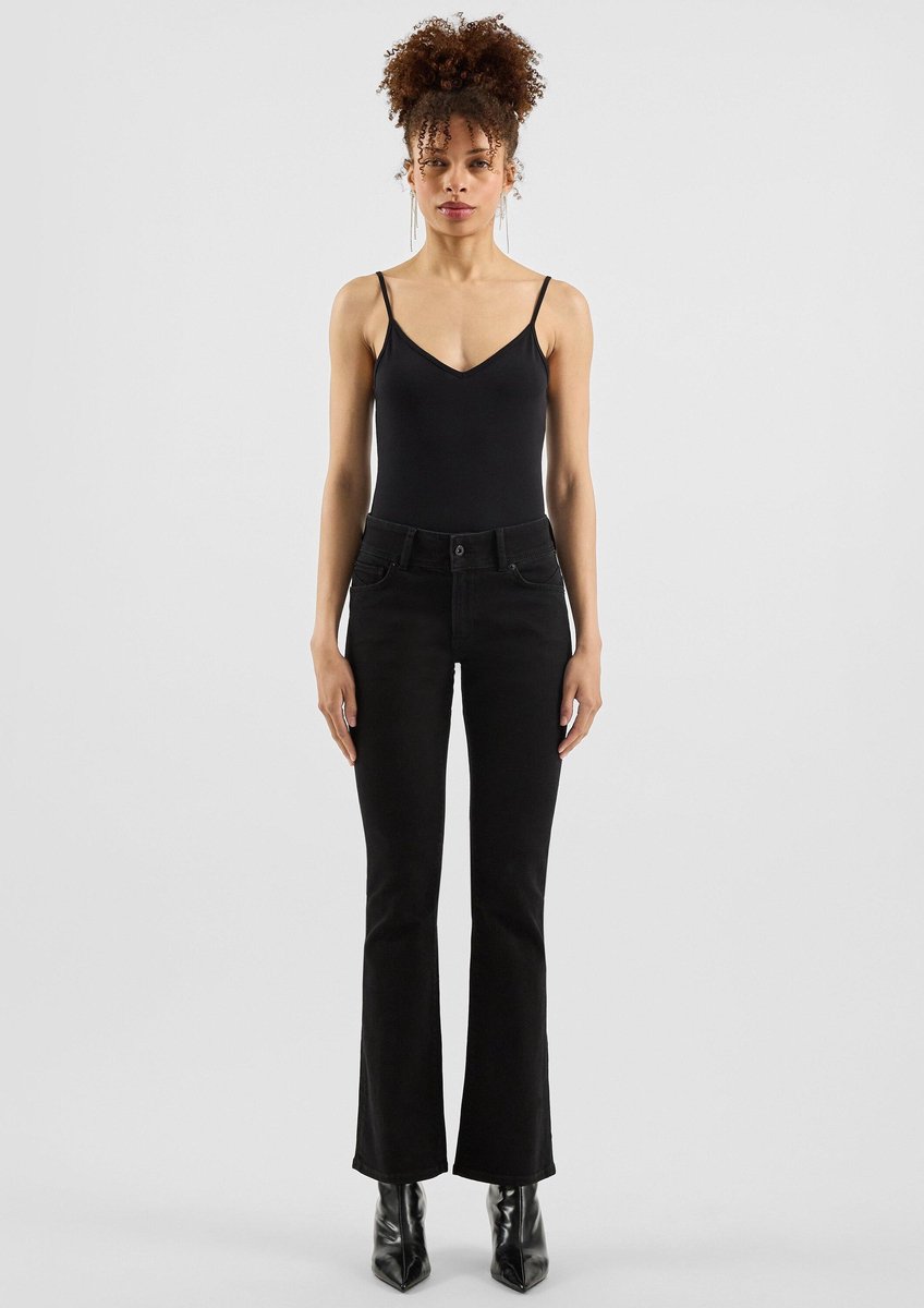 Q/S designed by - Dames broek - Maat W34 x L30 - Vrouwen - ZWART - zak voering