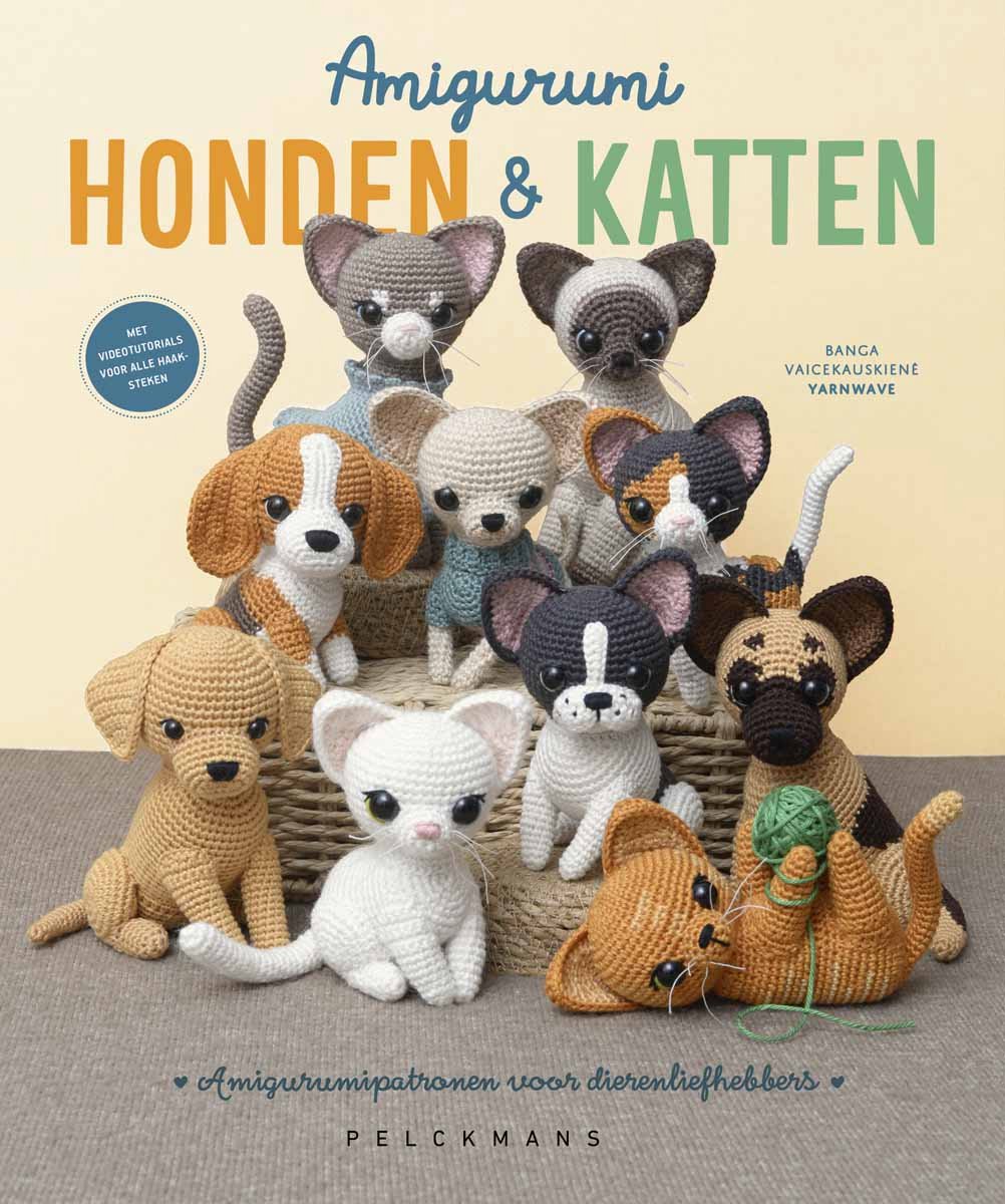 Omslag van Amigurumi honden en katten