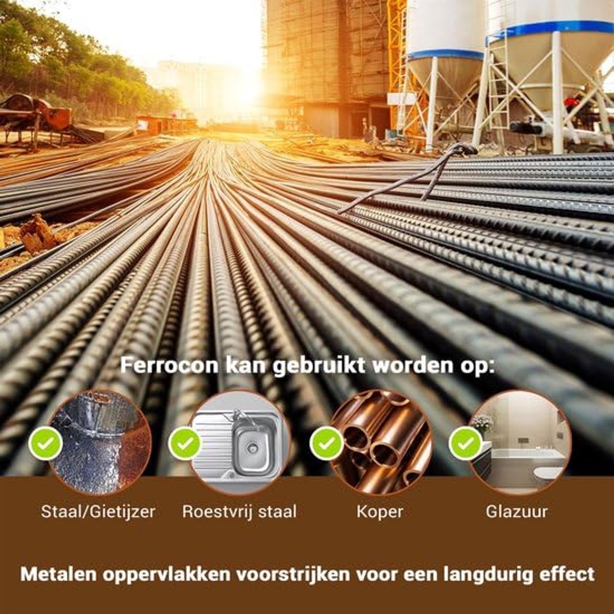 Roestverwijderaar en Roestomvormer voor Staal en IJzer - Effectieve Ontroesting en Priming - 1L