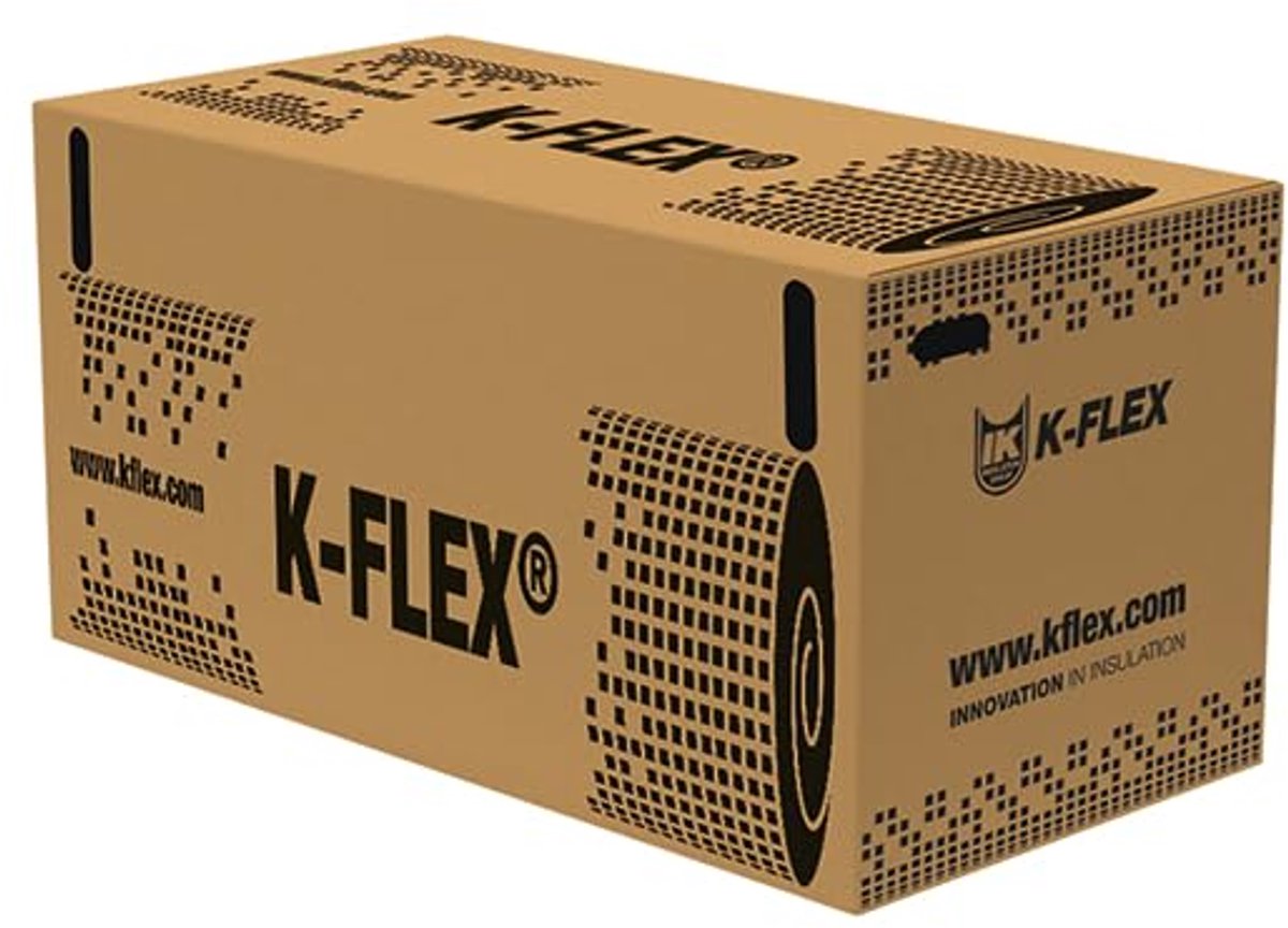 Zelfklevende Rubber Isolatieplaat 6-32 mm - Effectieve Warmte- en Geluidsisolatie