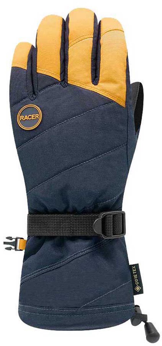 Racer Native 5 Handschoenen Geel,Blauw M Vrouw