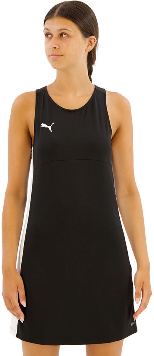 Puma Teamliga Mouwloze Jurk Vrouw Zwart