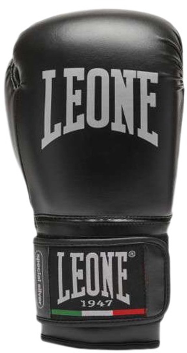 Leone1947 Thunder Kunstleren Bokshandschoenen Zwart 12 oz