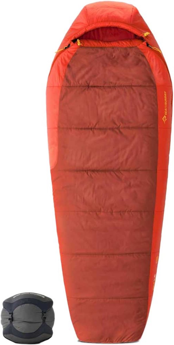 Sea To Summit Hamelin-1c Slaapzak Oranje Regular / Double Zipper