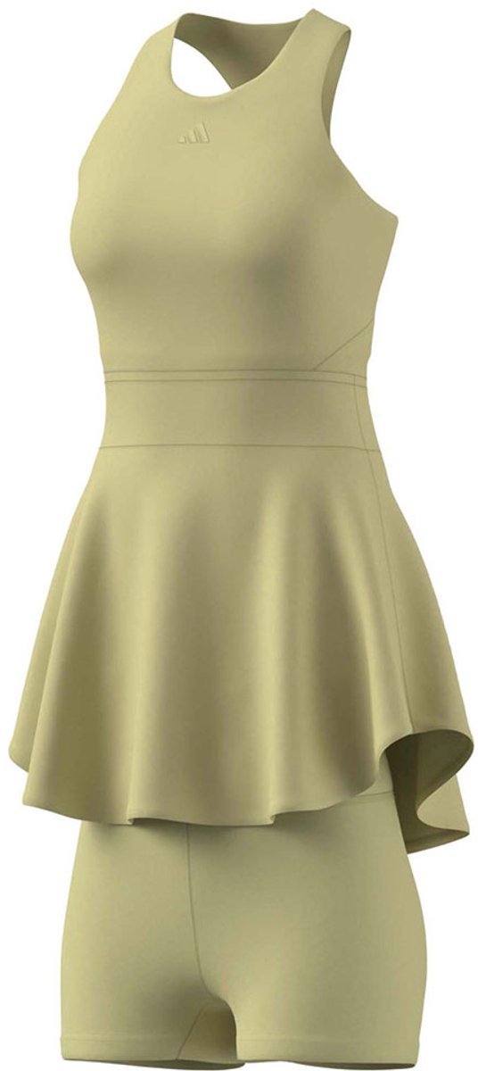 Adidas Y Mouwloze Jurk Vrouw Geel
