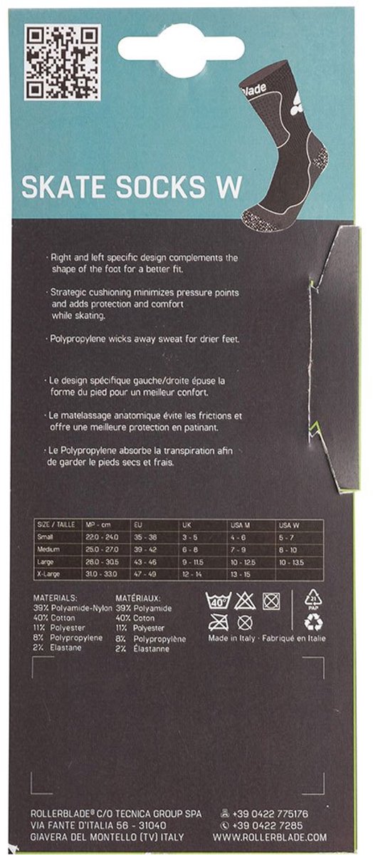 Rollerblade Skate Sokken Zwart EU 43-46 Vrouw Rollerblade Skate Sokken Zwart EU 43-46 Vrouw