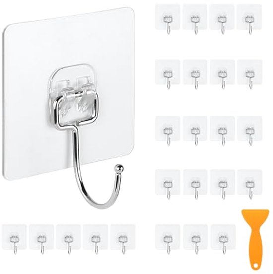 VEBEL Haken (12 stuks) | Zelfklevende Haken | Wandhaken om op te hangen | Kleverige Haken VEBEL Haken (12 stuks) | Zelfklevende Haken | Wandhaken om op te hangen | Kleverige Haken