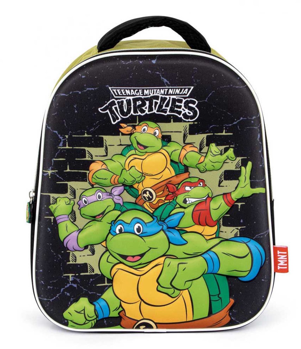 Arditex Tortugas Ninja 3d 26x32x10 Cm Rugzak Zwart Kinderen