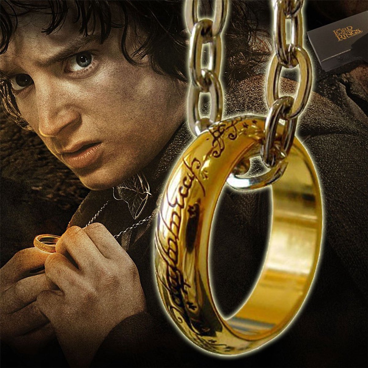 The lord of the rings - the one ring replica — afbeelding 2