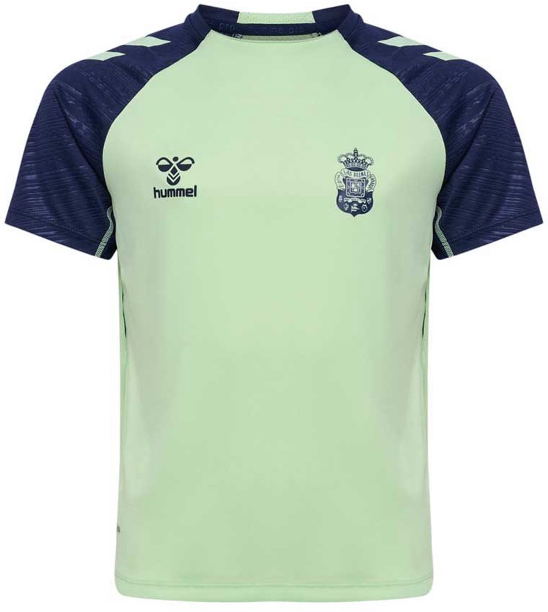 Hummel Ud Las Palmas 24/25 Training Korte Mouw T-shirt Junior Groen 140 cm Jongens,Meisjes