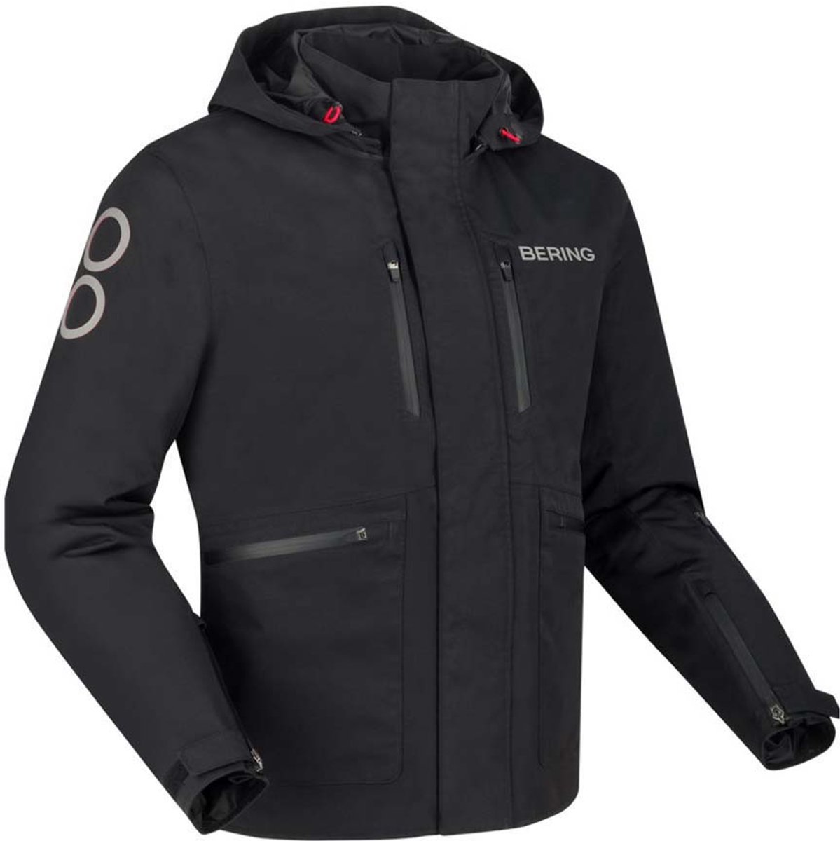 Bering Barstow Jas Met Capuchon Zwart 4XL Man